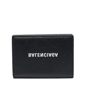 Balenciaga Reverse Logo Black Leather Women's Balenciaga